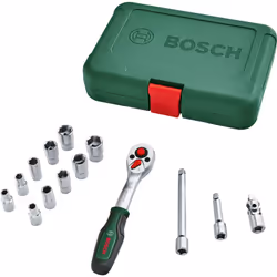 Ensemble d'outils Bosch 1600A02BY0; 1/4'; 14 unités