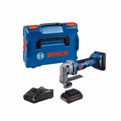 Bosch GSC 18V-16 E, Cisaille électrique, Sans brosse, Noir, Bleu, 3200 spm, 2 cm, 0,7 mm