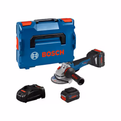 Meuleuse d'angle Bosch GWS 18V-10 PSC; 2x5,5 Ah accu.