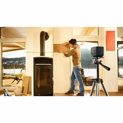 Bosch 0 603 663 C04 niveau laser Niveau de ligne 12 m 500-540 nm (< 10mW) - Vue supplémentaire 7