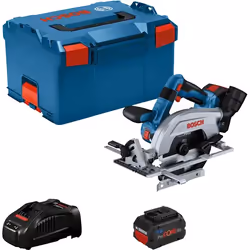 Bosch GKS 18V-57-2 L PROFESSIONAL, Bois, Noir, Bleu, Argent, Sans brosse, 16,5 cm, 5000 tr/min, 5,7 cm