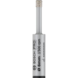 Bosch - Foret diamant pro Ceramic à sec 6x33x13mm 2608599053