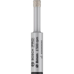 Foret diamant PRO Ceramic à sec 8x33x13mm - BOSCH - 2608599055