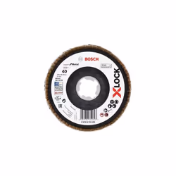 BOSCH ACCESSORIES 2608619803 X551 FÄCHERSCHLEIFSCHEIBE DURCHMESSER 125 MM BOHRUNGS-Ø 22,23 MM 1 PIÈCE