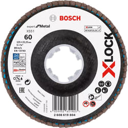 Meule-éventail Bosch X551; 125 mm; K60