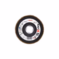 BOSCH ACCESSORIES 2608619807 X551 FÄCHERSCHLEIFSCHEIBE DURCHMESSER 115 MM BOHRUNGS-Ø 22,23 MM