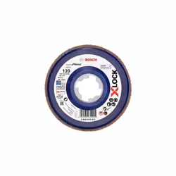 BOSCH ACCESSORIES 2608619814 X551 FÄCHERSCHLEIFSCHEIBE DURCHMESSER 115 MM BOHRUNGS-Ø 22,23 MM