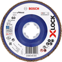 Meule-éventail Bosch X551; 125 mm; K60