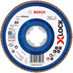 Meule-éventail Bosch X551; 125 mm; K80