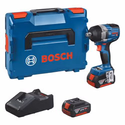 Pilote d'impact sans fil Bosch GDS 18V-750 C Professional; 18 V; 2x5,0 Ah accu. + L-Boxx 136