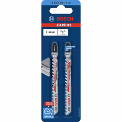 Lames pour scie sauteuse Bosch T 141 HM; 2 unités