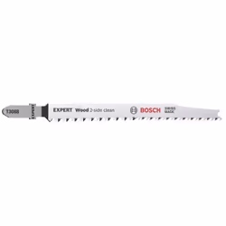 Bosch T 308 B, Lames de scie sauteuse, Bois dur, Contre-plaqué, Acier fin au carbone, Acier inoxydable, 2,2 mm, 5 cm