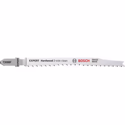 Bosch T 308 BF, Lames de scie sauteuse, Bois abrasif, Bois dur, Panneau laminé, Plaque de plâtre, Bimétal, Acier inoxydable, ...