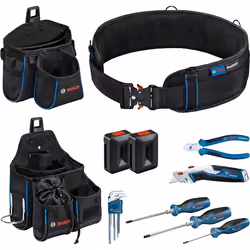 Ensemble d'outils Bosch 1600A02H5C; 19 unités
