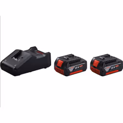 Ensemble d'outils Bosch 0615990N1U (GDX 180-LI + GWS 180-LI); 18V; 2x4,0 Ah accu.