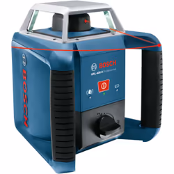 Niveau laser rotatif Bosch GRL 400 H + Détecteur laser LR 45