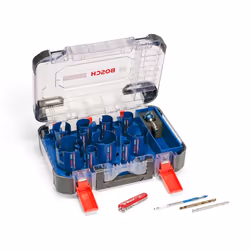Ensemble de scies à chantourner Bosch 061599763Y; 20-76 mm; 15 pcs + accessoire