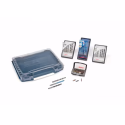 Bosch 0 615 997 643, Perceuse, Marteau perforateur, Ensemble de douilles, Foret coupe circulaire, Rotation vers la droite, 25 ...