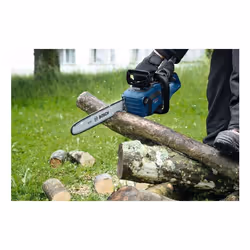Bosch GKE 18V-40 Professional Tronçonneuse Sans Fil 18V Noir Bleu Rouge - Vue supplémentaire 5