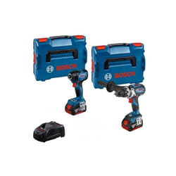 Bosch - Combi-Kit 2 Outils 18V - Perceuse visseuse sans fil gsr 18V-110C + Boulonneuse sans fil gdr 18V-210C + 2 Batteries gba 18V 5.0Ah