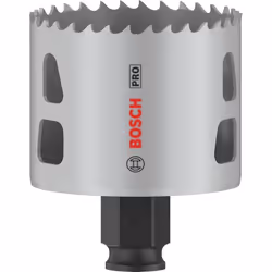 Bosch Lot de 16 scies cloches Pro Multi Material Power Change Plus pour bois tendrecloison sècheØ 60 mm