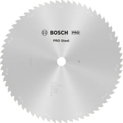 Bosch - 1x Lames de scie circulaire pro Acier pour scies à onglets à sec avec cable (pour Acier, ø mm, Accessoires professionnels Scie à onglets à