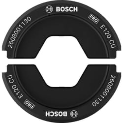 Bosch Accessories 2608001130 2608001130 Matrice à sertir pour cosses tubulaires, pour connecteur tubulaire 120 à 120 mm² Y436423