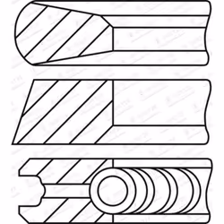 Jeu de segments de piston GOETZE 08-445300-00 - Vue supplémentaire 2