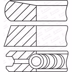 Jeu de segments de piston GOETZE 08-450600-00