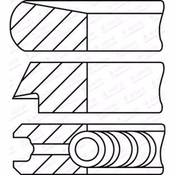 Jeu de segments de piston GOETZE 08-452400-00
