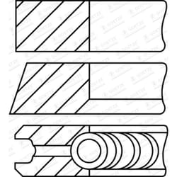 Jeu de segments de piston GOETZE 08-960300-10