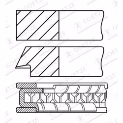 Jeu de segments de piston GOETZE 08-307300-10