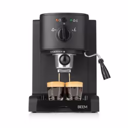 BEEM ESPRESSO PERFECT, Machine à expresso, Café moulu, 1470 W, Noir