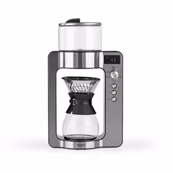BEEM Pour Over, Café moulu, 1500 W, Noir, Argent