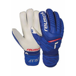 Gants de gardien de football Reusch Attrakt Grip Finger Support Junior Gants de Gardien de But Mixte