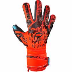 Gants de gardien Reusch Attrakt Freegel Gold - brig red/futr blu/blck - Taille 8