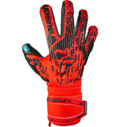 Gants de gardien Reusch Attrakt Freegel Gold - brig red/futr blu/blck - Taille 8