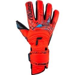 Gants de gardien Reusch Attrakt Fusion Guardian AdaptiveFlex - bright red/futr blu/black - Taille 95