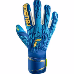Gants de gardien Reusch Attrakt Freegel Aqua Windproof - true blue/gold/aqua b - Taille 85