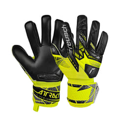 Gants de gardien enfant - Reusch - Attrakt Silver - Respirant - Design argent et noir - Technologie G3 Fusion