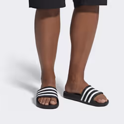 Adidas Adilette Aqua Slides Unisexe 43 Noir, Blanc