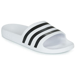 Sandales Adilette Aqua Synthétique Blanc