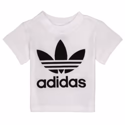 T-shirt bébé - adidas - Trefoil - Coton doux - Logo Trèfle oversize - Manches courtes