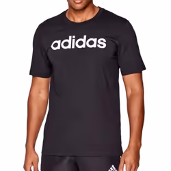 T-shirt Homme Adidas DU0404 - Noir - 100% coton - Manches courtes