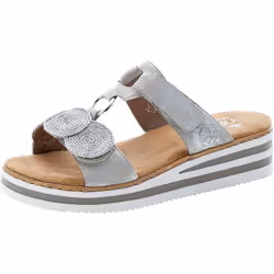 Sandales compensées Rieker - Gris - Femme - 41 Eu