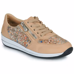 Basket Zip Cuir Rieker N111