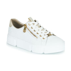 Basket Cuir Rieker Alula - Blanc