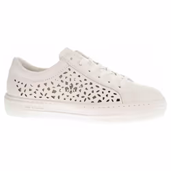 Chaussures RIEKER L883180 Creme - Femme/Adulte - Lacets - Beige - Basse - Plat - 2 - Synthétique