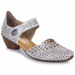 Escarpins talon décroché Rieker femme gris