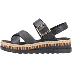 Sandales Cuir Rieker Lugano